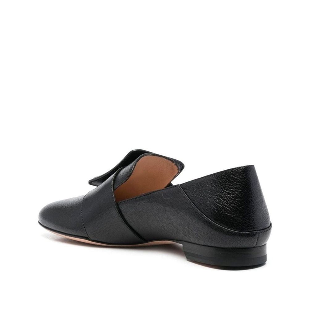Bally Schwarze Loafer aus Kalbsleder zum Hineinschlüpfen