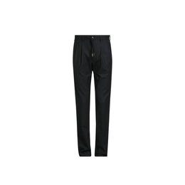 Herno Schwarze Freizeithose aus Elasthan