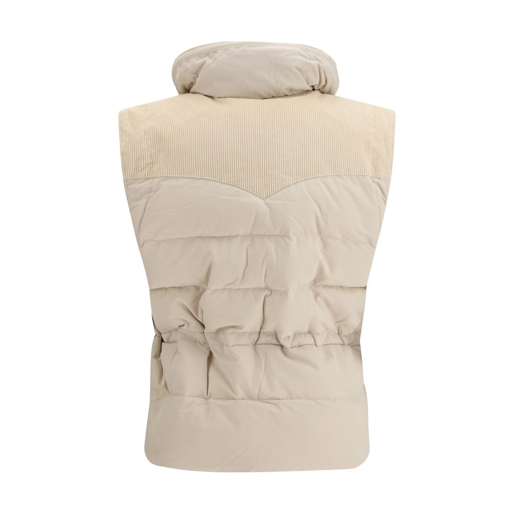 Isabel Marant Étoile Beige Polyamid Ärmellose Jacke