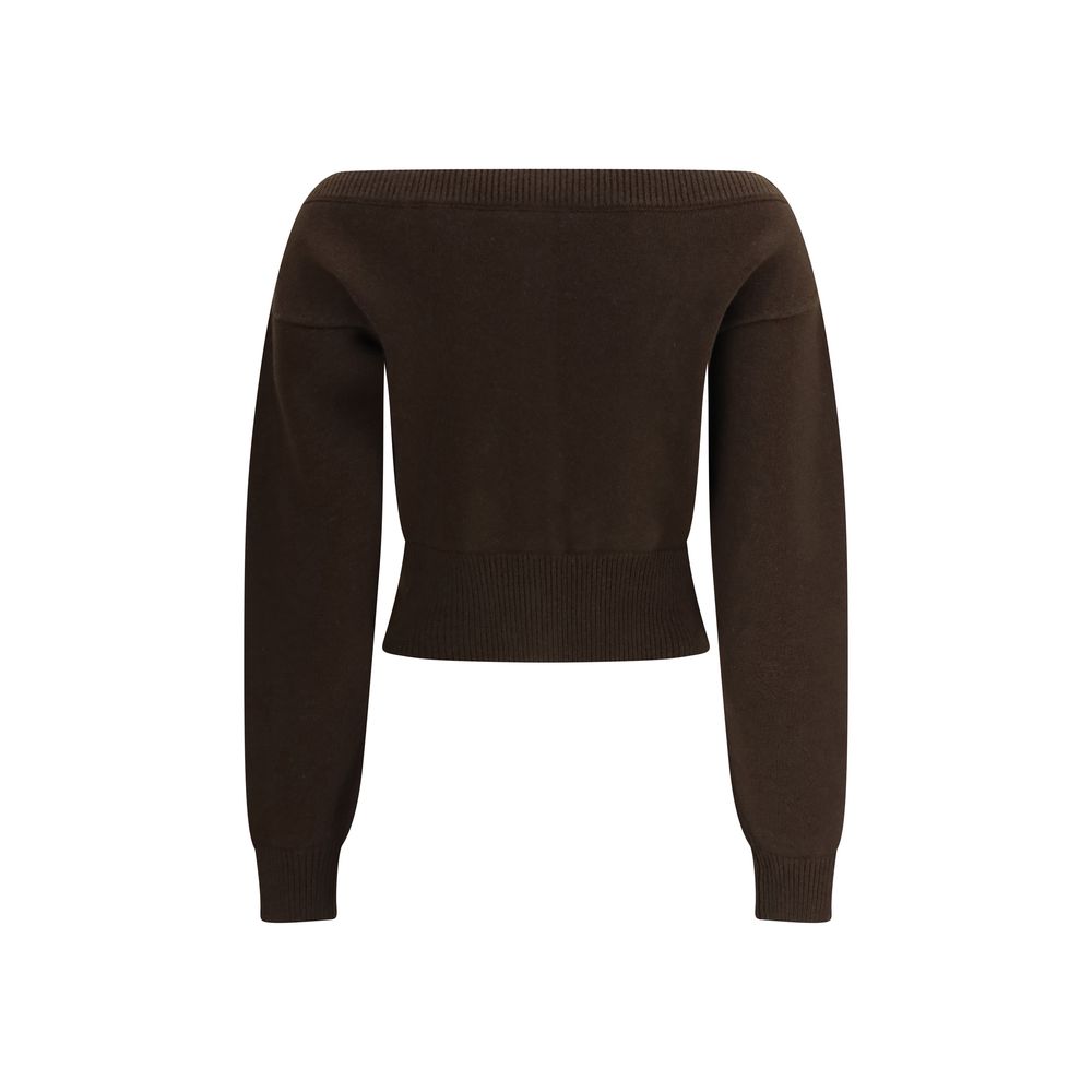 Tom Ford Brauner Kaschmir-Strickjacke