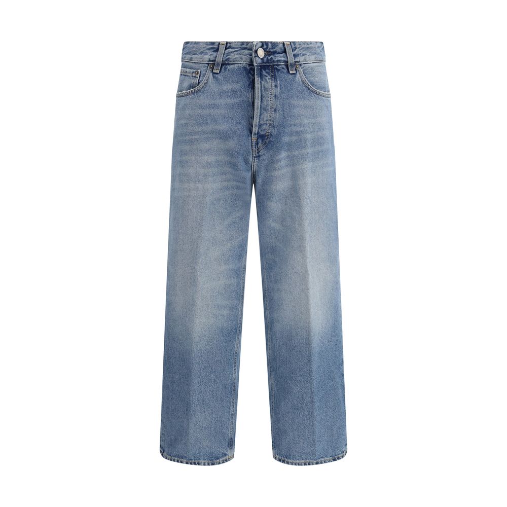 Haikure Blaue Baumwoll-Boyfriend-Jeans