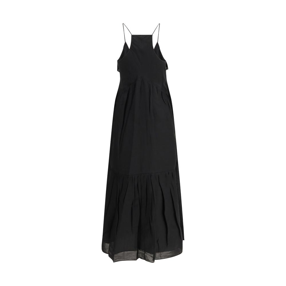 Isabel Marant Étoile Schwarzes Baumwoll-Freizeitkleid