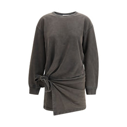 Isabel Marant Étoile Graues Baumwoll-Freizeitkleid