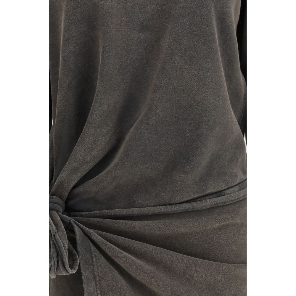 Isabel Marant Étoile Graues Baumwoll-Freizeitkleid