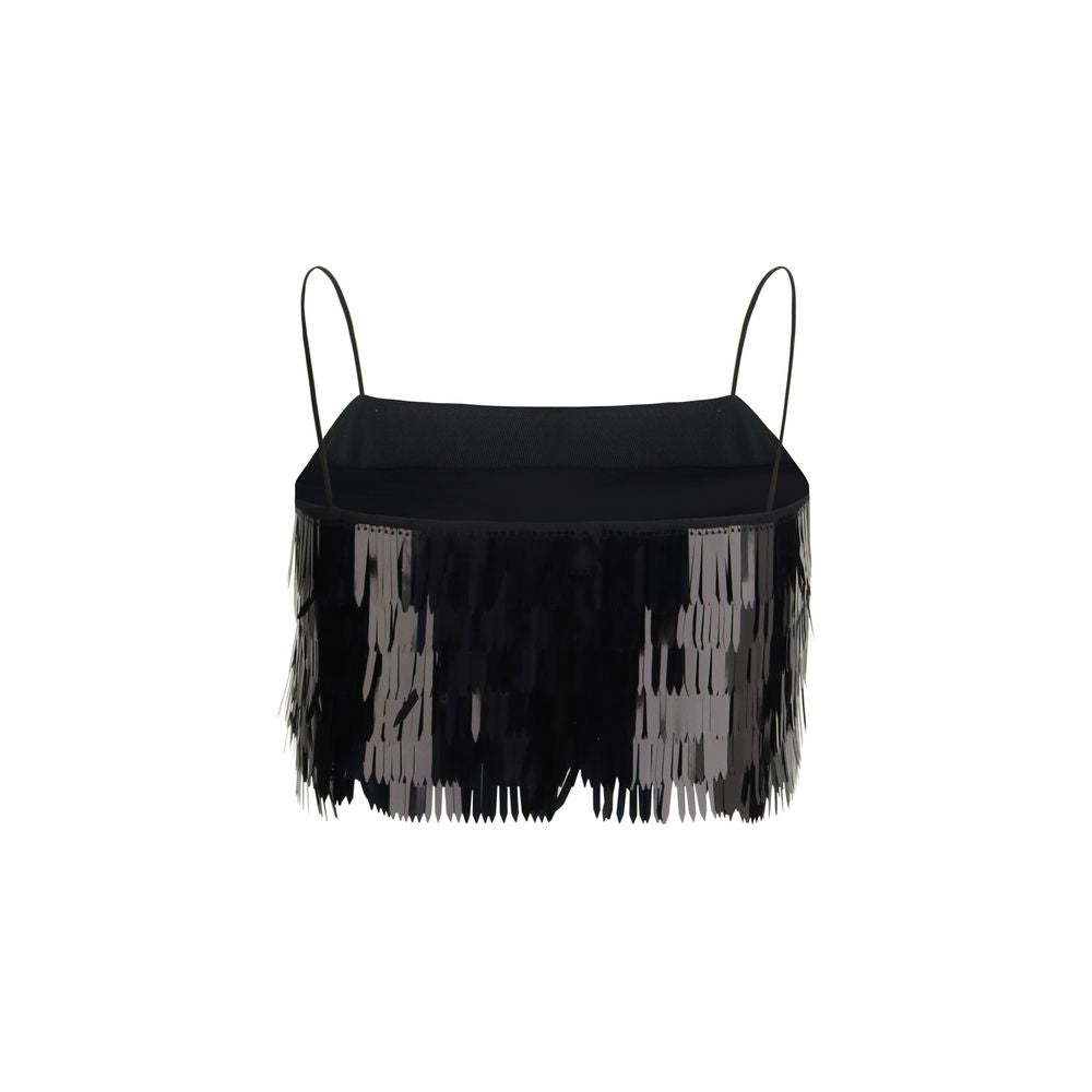 Self-Portrait Schwarze Bluse aus Polyester