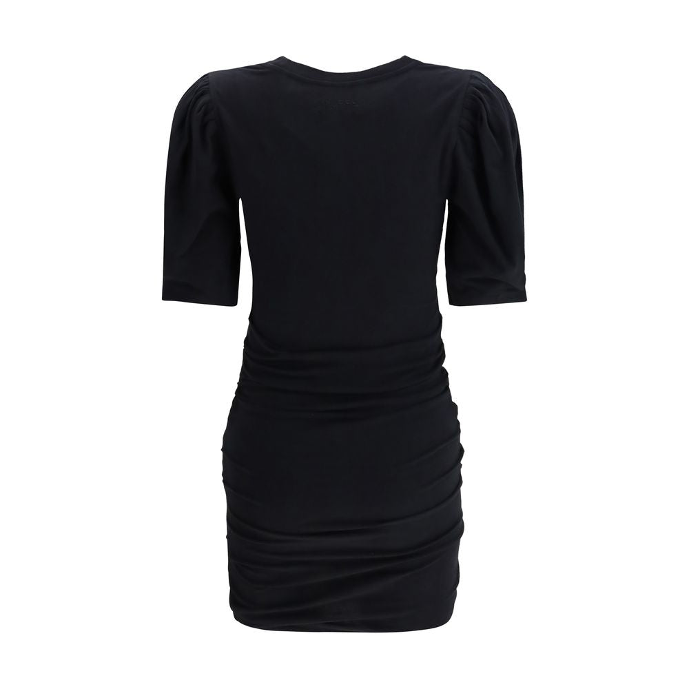 Isabel Marant Schwarzes Baumwoll-Freizeitkleid