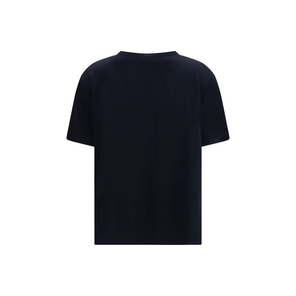 Fabiana Filippi Blaues Viskose-T-Shirt