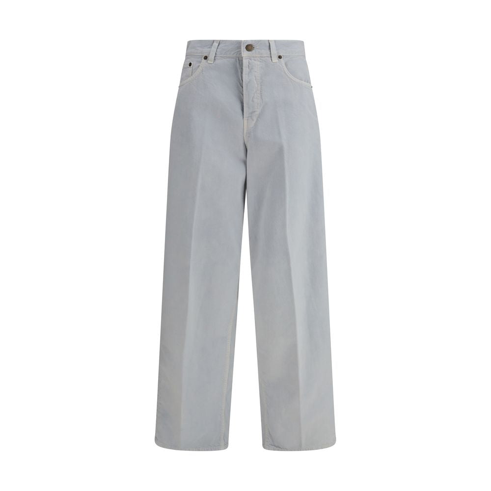 Haikure Blaue Jeans aus Baumwolle im geraden Schnitt