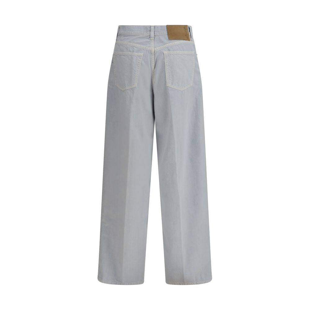 Haikure Blaue Jeans aus Baumwolle im geraden Schnitt