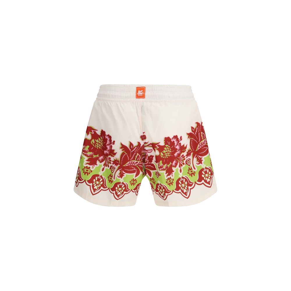 Etro Mehrfarbige Polyester-Shorts