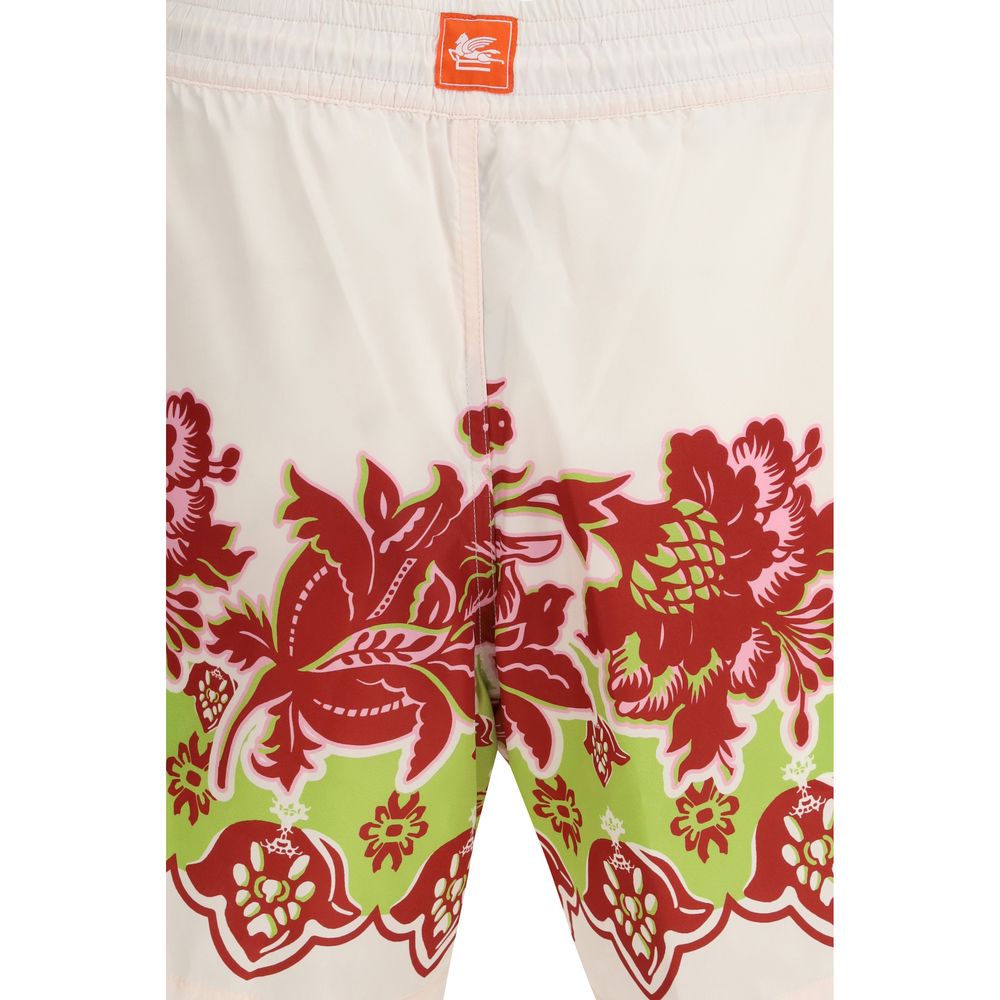Etro Mehrfarbige Polyester-Shorts