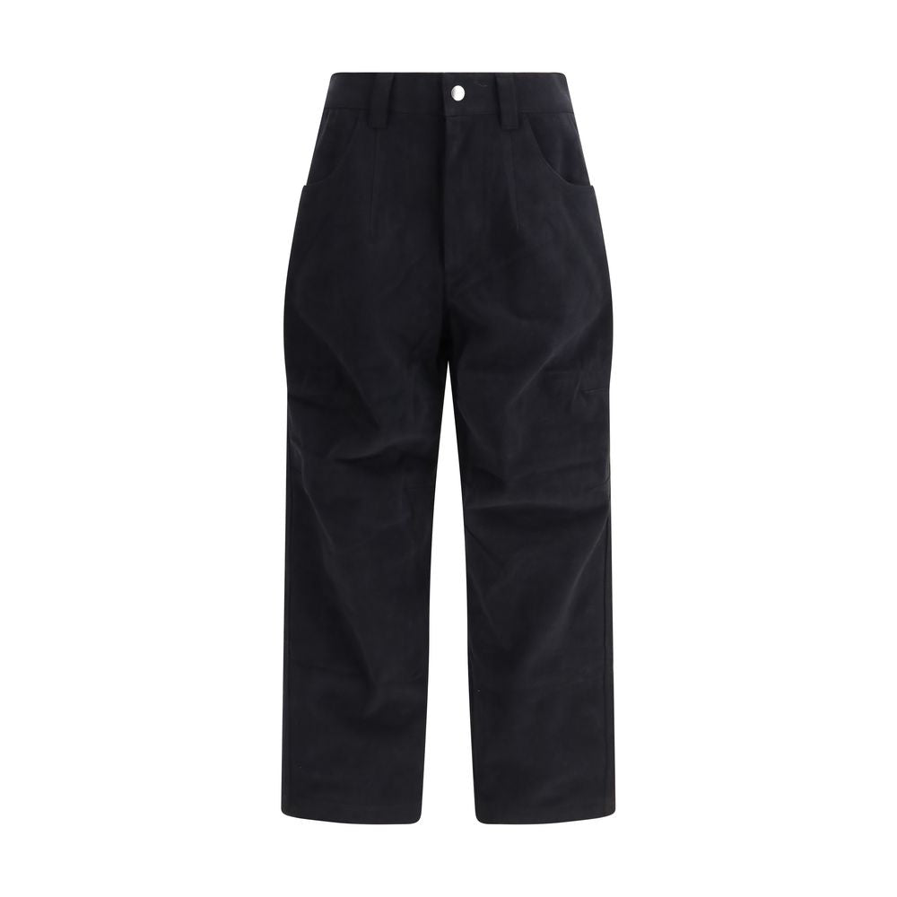 Isabel Marant Étoile Schwarze Baumwoll-Freizeithose