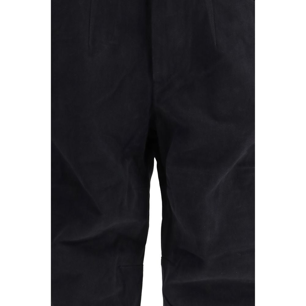 Isabel Marant Étoile Schwarze Baumwoll-Freizeithose