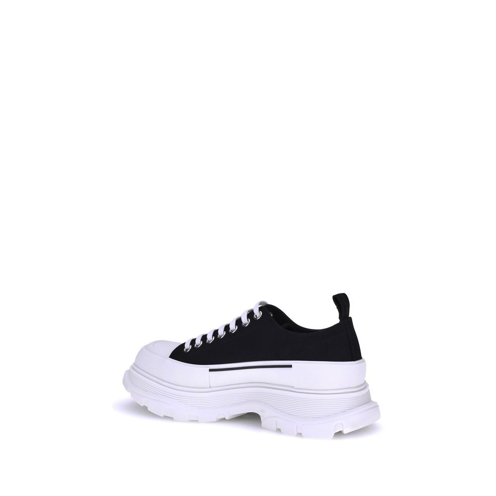 Alexander McQueen Schwarze Canvas Chunky Sneaker