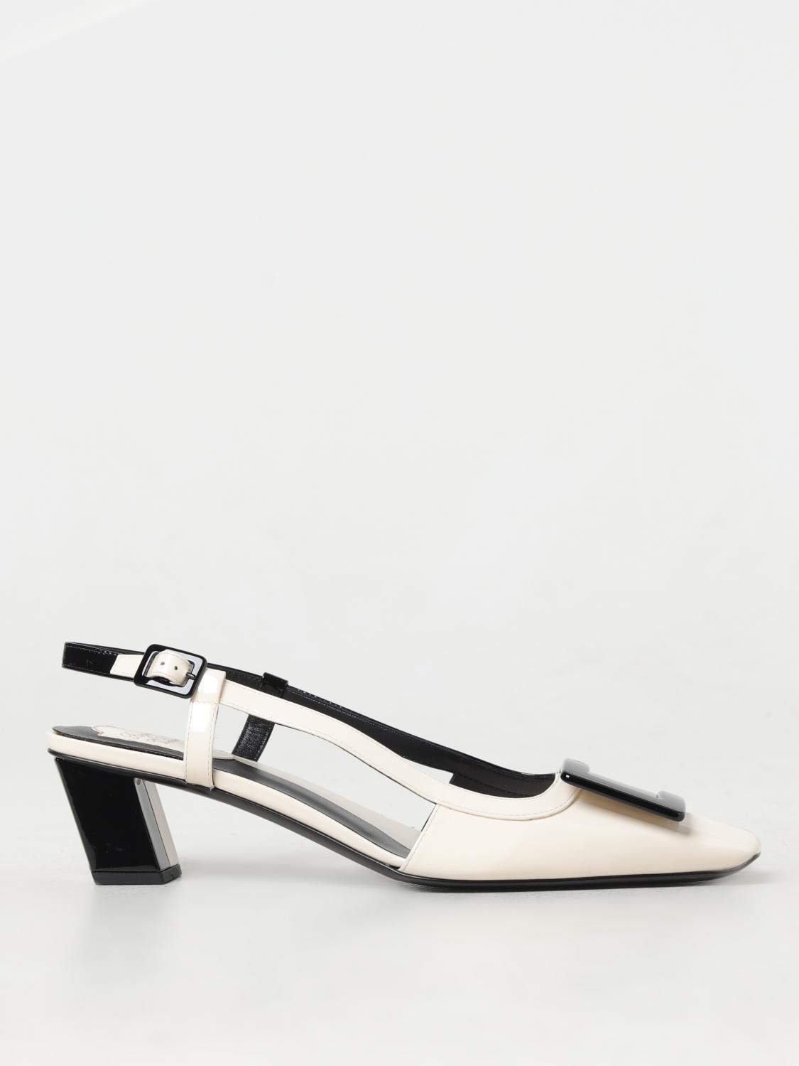 Roger Vivier Schwarze Leder Pumps mit hohem Absatz