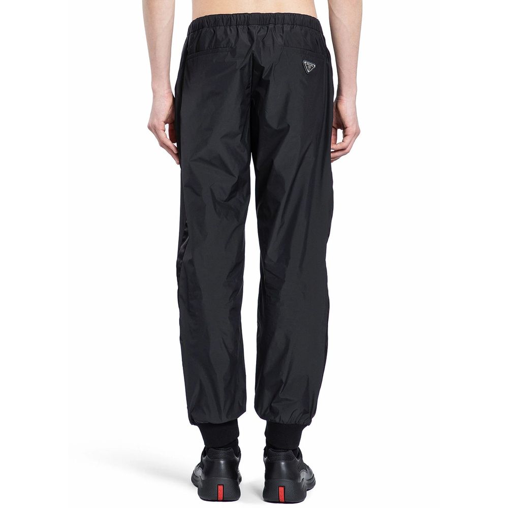 Prada Schwarze Nylon-Jogginghose (Trainingshose)