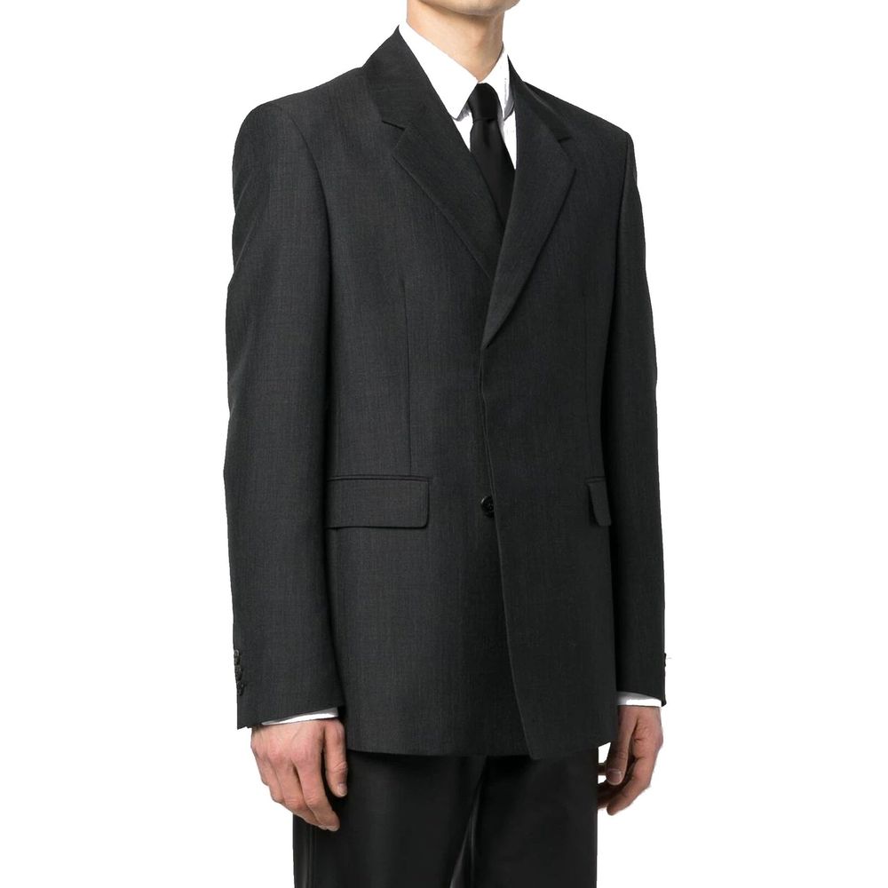 Prada Grauer Wollblazer