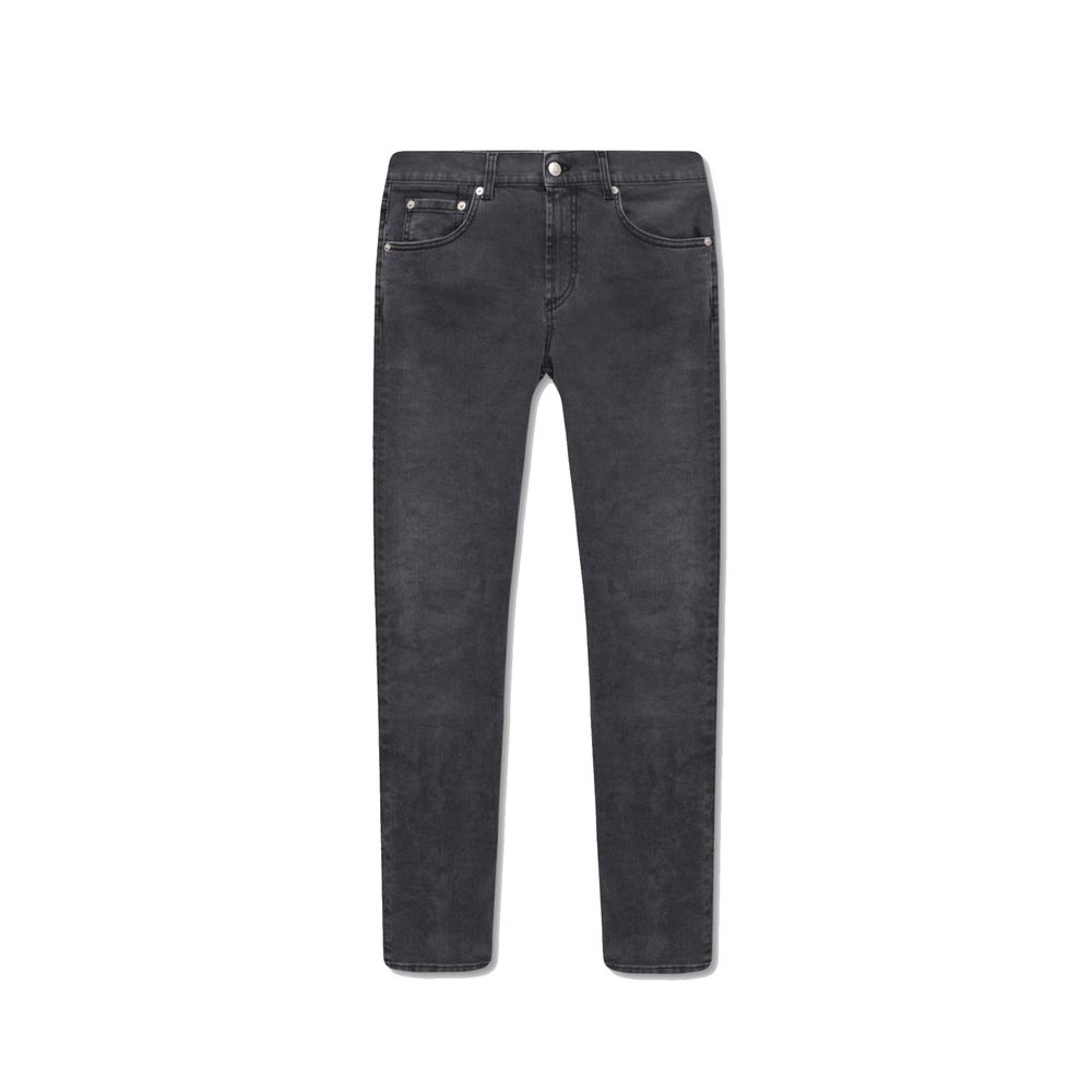 Alexander McQueen Schwarze Skinny Jeans aus Baumwolle