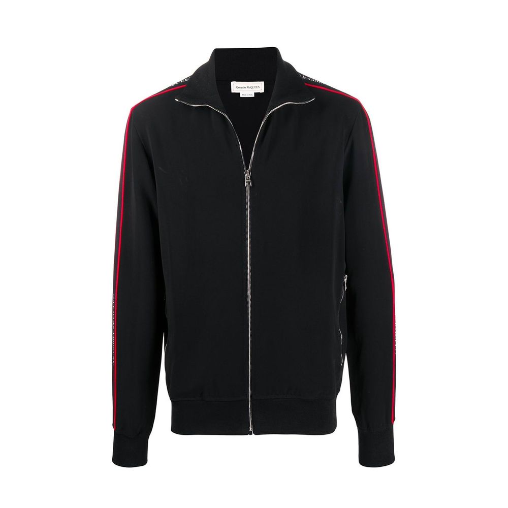Alexander McQueen Schwarzer Sweatshirt aus Viskose