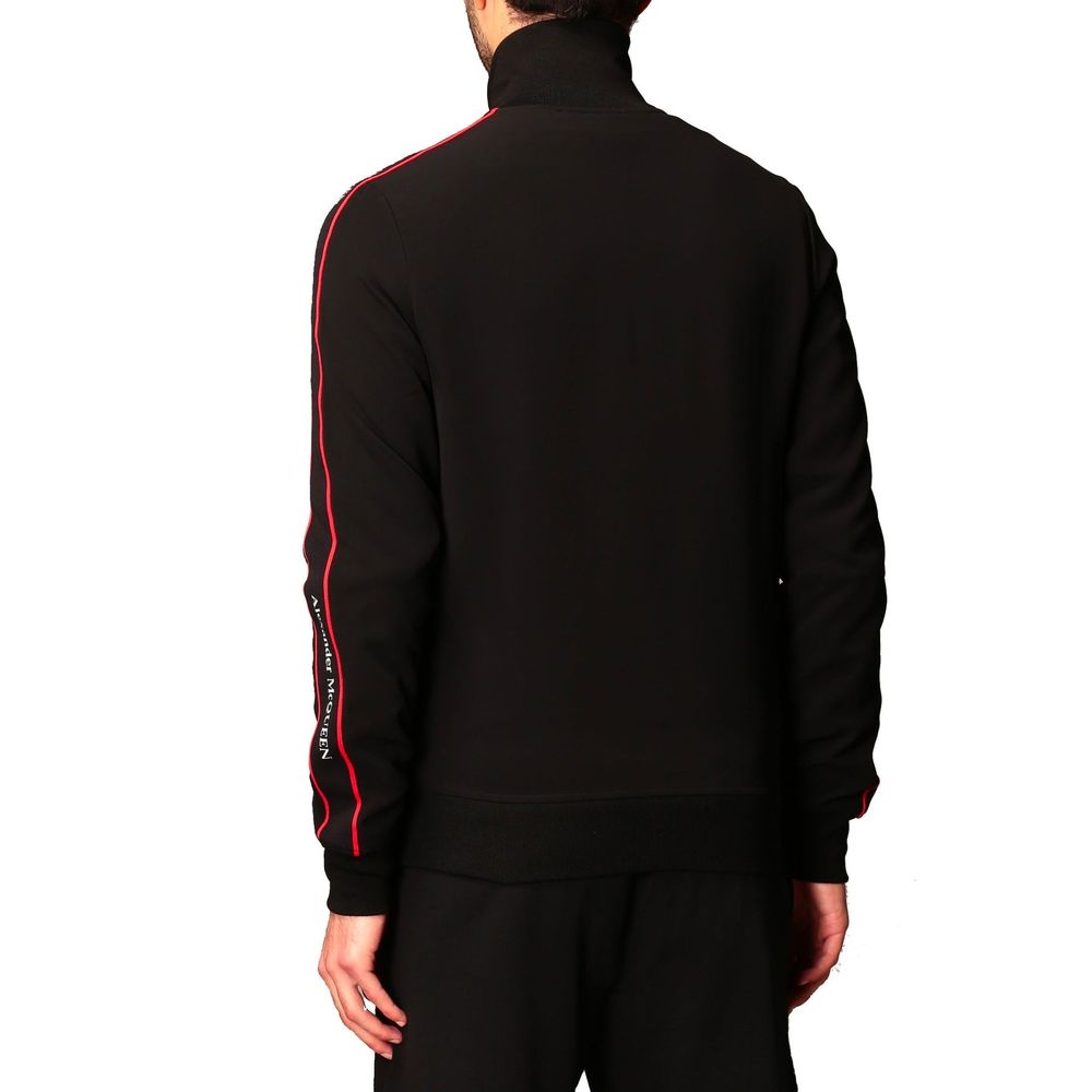 Alexander McQueen Schwarzer Sweatshirt aus Viskose