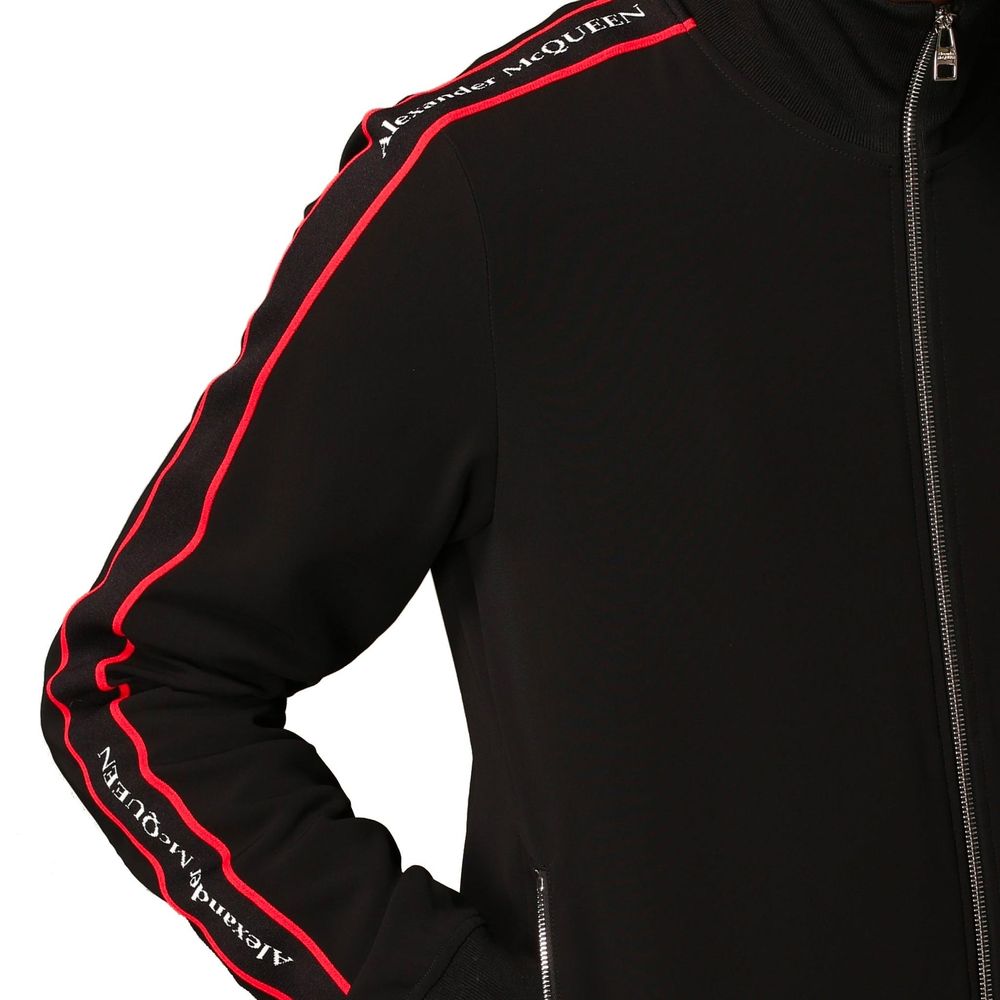 Alexander McQueen Schwarzer Sweatshirt aus Viskose