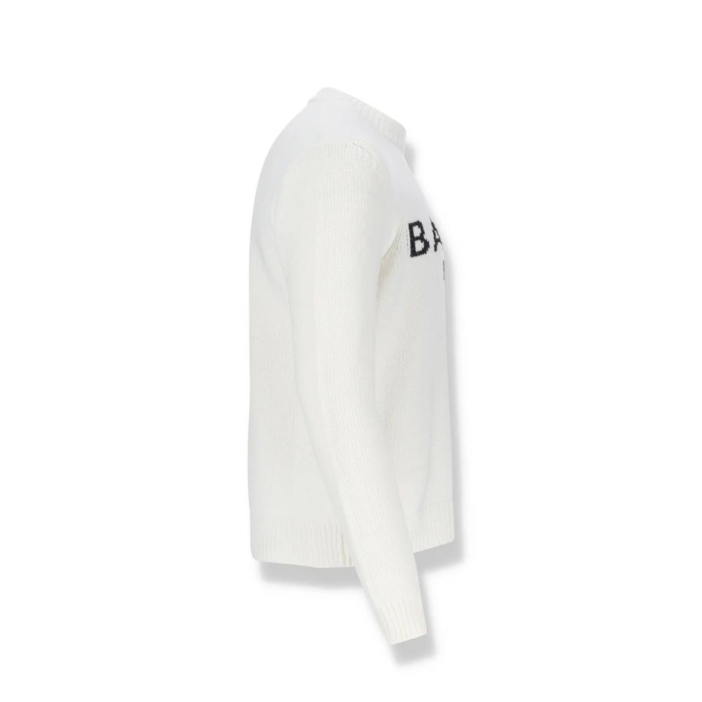 Balmain Weißes Baumwoll-Sweatshirt