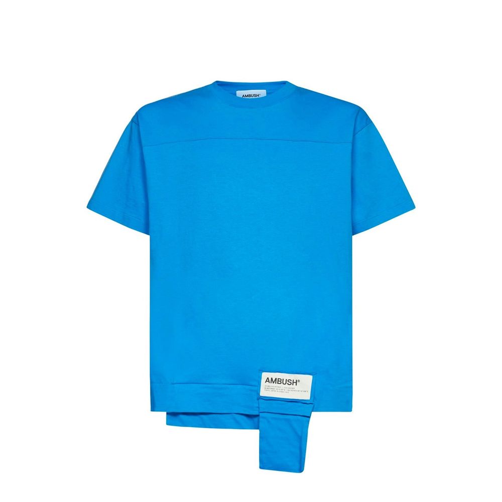 Ambush Blaues Baumwoll-T-Shirt