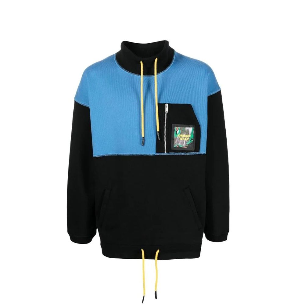 Ambush Blauer Baumwoll-Sweatshirt