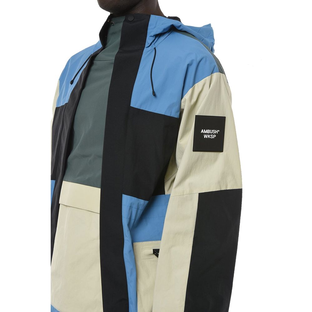 Ambush Blauer Mantel aus Polyamid