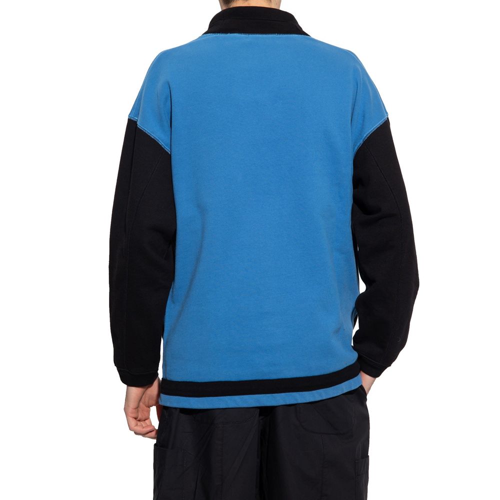 Ambush Blauer Baumwoll-Sweatshirt