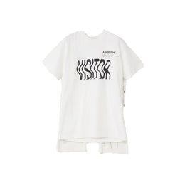 Ambush Weißes Baumwoll-T-Shirt
