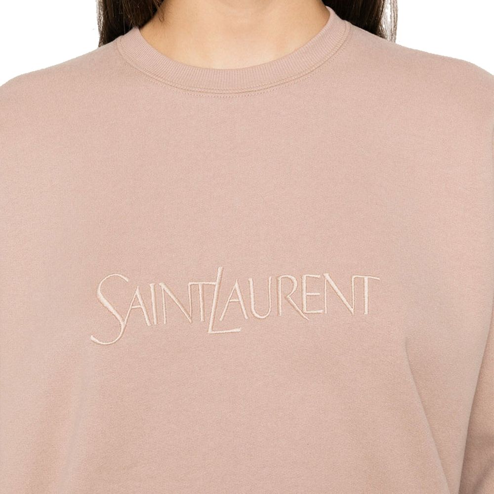 Saint Laurent Mehrfarbiger Baumwollpullover
