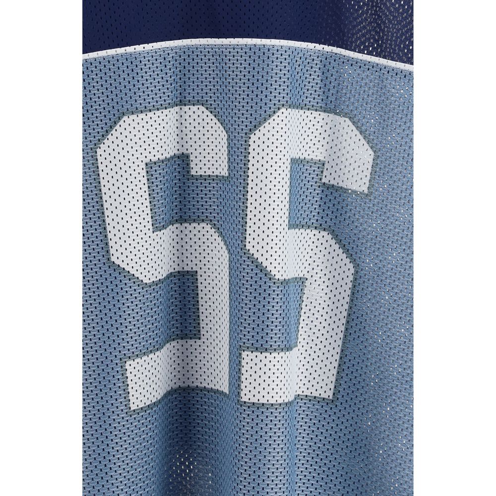Moschino Blaues Polyester-Sportswear-Oberteil