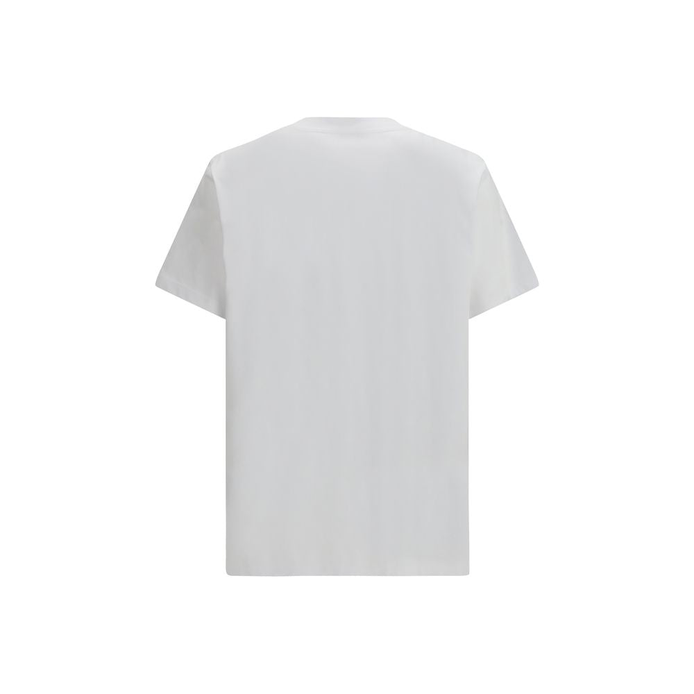 Moschino Weißes Baumwoll-T-Shirt