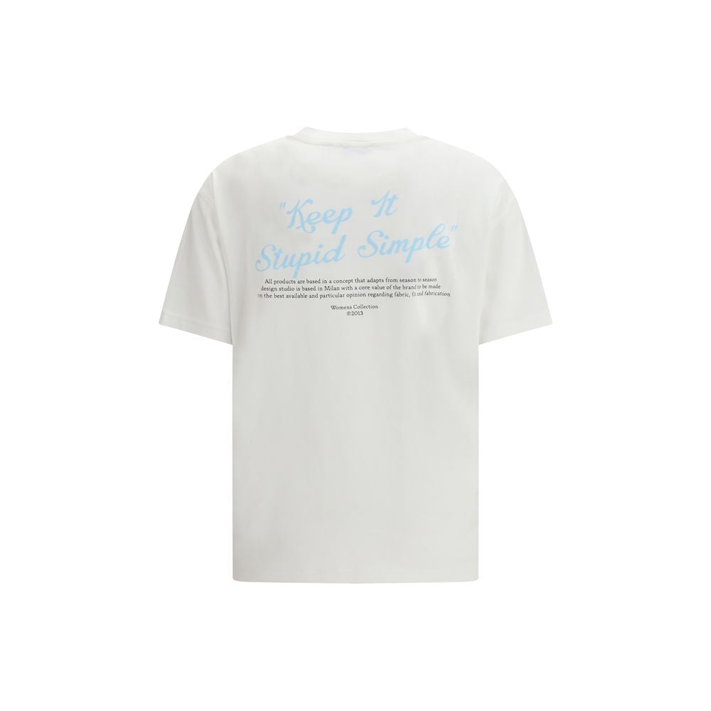 Off-White Weiße Baumwoll-Sportbekleidung