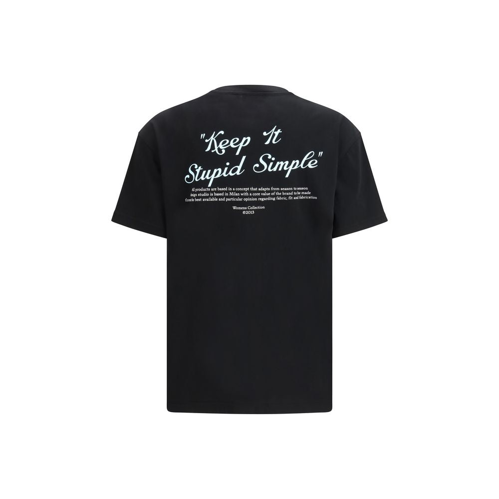 Off-White Schwarzer Baumwoll-Sportswear-Artikel