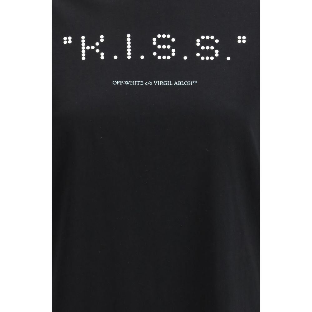 Off-White Schwarzer Baumwoll-Sportswear-Artikel