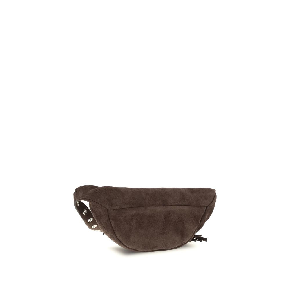 Valentino Garavani Braune Kalbsleder Bos Taurus Schultertasche