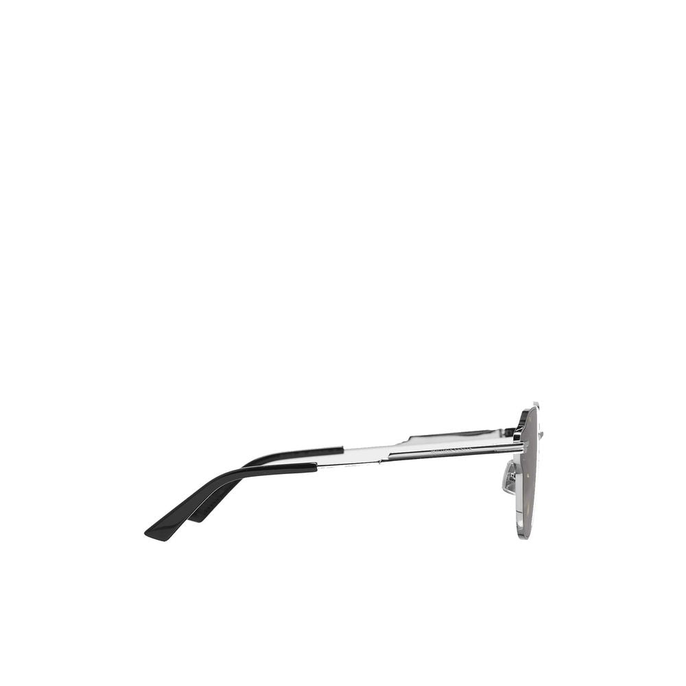 Bottega Veneta Sonnenbrille aus silbernem Metall