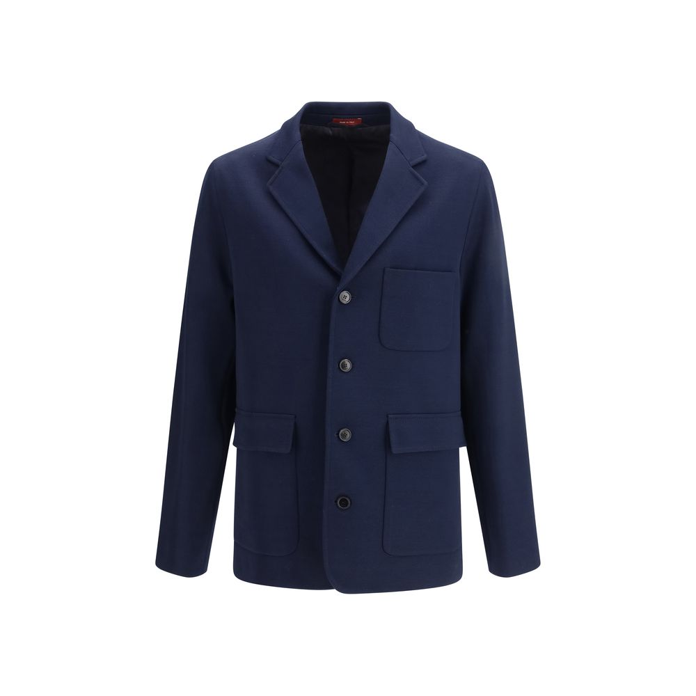 Gucci Blauer Baumwollmantel