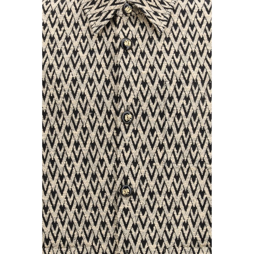 Valentino Garavani Mehrfarbiger Baumwollmantel