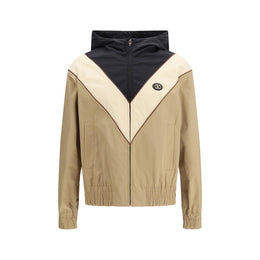 Valentino Garavani Mehrfarbige Shell-Jacke aus Polyester