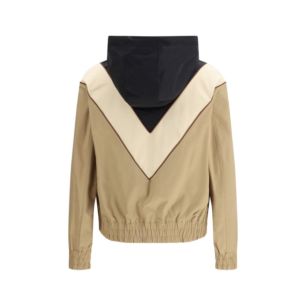 Valentino Garavani Mehrfarbige Shell-Jacke aus Polyester