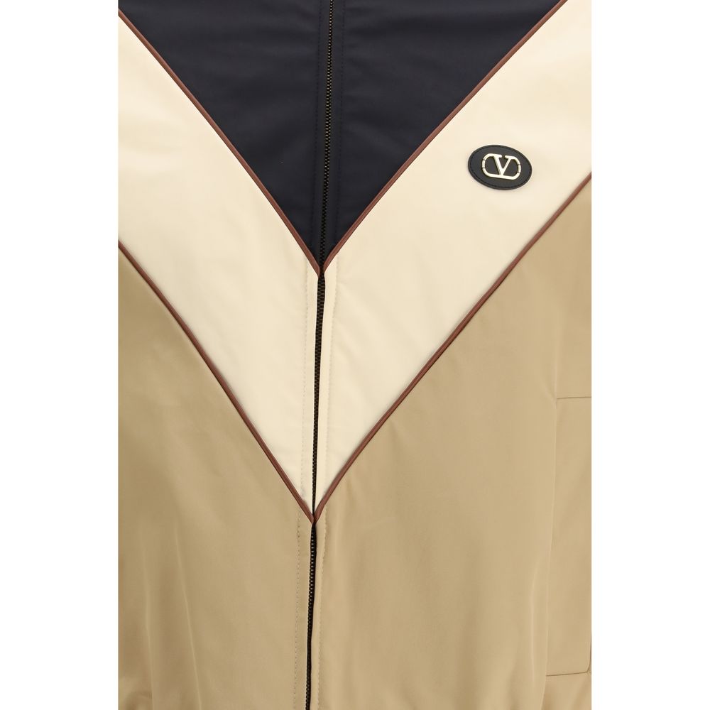 Valentino Garavani Mehrfarbige Shell-Jacke aus Polyester