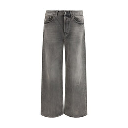 Golden Goose Graue Jeans aus Baumwolle im Relaxed Fit