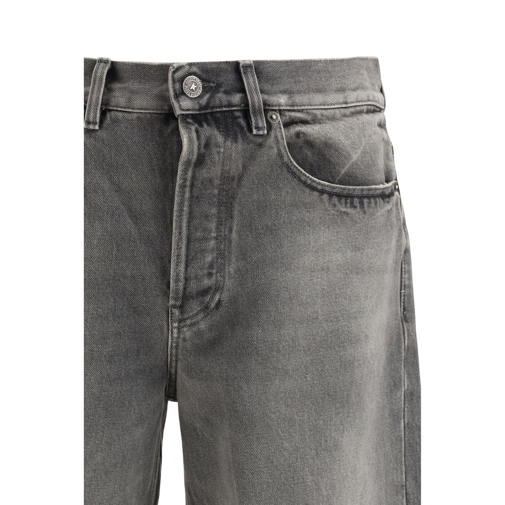 Golden Goose Graue Jeans aus Baumwolle im Relaxed Fit