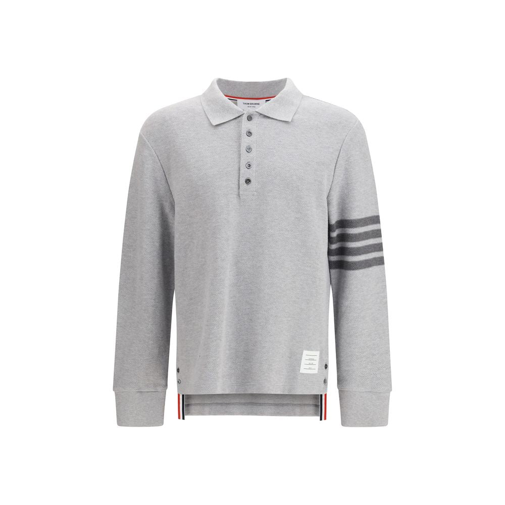 Thom Browne Graues Baumwoll-Sweatshirt