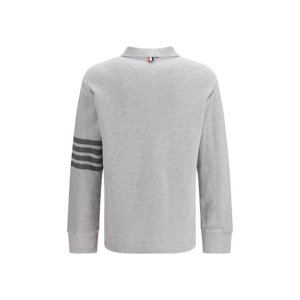 Thom Browne Graues Baumwoll-Sweatshirt