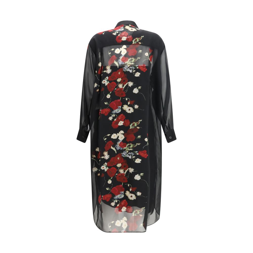 Khaite Schwarzes Seiden-Casual-Kleid