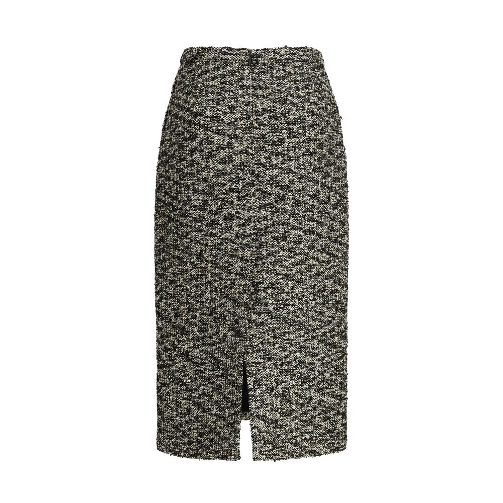 Gucci Mehrfarbiger Midirock aus Polyamid
